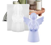 Stampo Angel | Strumenti per lo stampaggio in silicone | Forme Di Calcestruzzo Natale - Per Produttori Di Gioielli Appassionati Di Artigianato Domestico Dilettanti