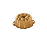Nordic Ware Stampo per Bundt 50077 Anniversary – Alluminio pressofuso antiaderente Oro