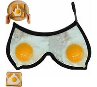 Stampo antiaderente in acciaio inox a forma di dito medio per uova, un must per la colazione, adatto come regalo divertente per adulti, per preparare uova scherzose.