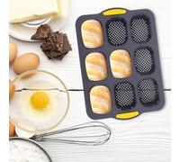 Stampo antiaderente per torta in silicone per teglia da cucina a 9 cavità