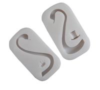 Stampo artistico a forma di - Strumento per modellare dessert in silicone, per pasticceria al collo, motivo intricato con , accessorio per artigianato culinario con design in materiale