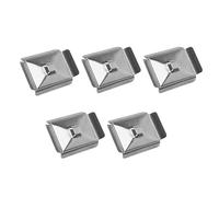 Stampo base per scatola per inclusione di campioni in acciaio inossidabile, 5 pezzi, per la lavorazione dei tessuti | Stampo base accurato da 7x7 mm per la conservazione e la gestione accurata dei campioni di tessuto nelle apparecchiature