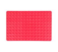 Stampo Biscotti per Cani in Silicone Alimentare 150 Mini Cuori Antiscivolo - Resistente Alta Temperatura, Facile da Pulire, per Snack Fatti in Casa e Dolci Pet DIY