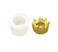 Stampo Candele In Silicone Fiori Easy Demolding TenPerature Resistente Alla Resina Epossidica Decorazione Per La Casa In Sapone Fatta A Mano