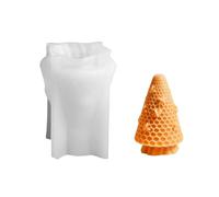 Stampo cilindrico a forma di ape, stampo cilindrico in silicone per candele, stampo a sgancio rapido, decorazione per la casa in resina animale per fondente e cottura