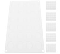 Stampo Cilindrico Rotondo in Silicone Bianco per Sigilli Ceralacca | Decorazione Pacchi e Lettere Private, Adatto a Principianti, Stile Creativo, Forma Rotonda, Uso Manuale