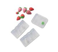 Stampo compatto in silicone a forma di fragola per possibilità in resina Art Jewelry Design piccolo mestiere ciondolo stampo