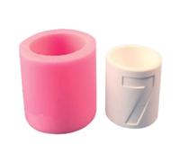 Stampo compatto in silicone per numeri Deliate Holder Stampo in silicone per la lavorazione di cemento unico decorazioni per la casa festa di compleanno