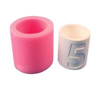 Stampo compatto in silicone per numeri Deliate Holder Stampo in silicone per la lavorazione di cemento unico decorazioni per la casa decorazioni per matrimoni