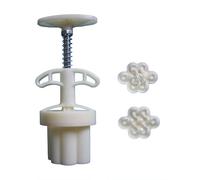 Stampo con timbro in plastica nodo cinese pasticceria cinese stampo mano pressa stampi dessert per amanti della cucina forniture da forno per la casa