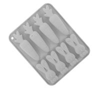 Stampo Coniglio in Silicone per Cioccolato, Uova Pasquali, Dolci