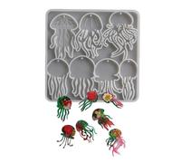 Stampo creativo in silicone a forma di animale marino per creare ciondoli unici orecchini e accessori creativi per gli amanti del mestiere