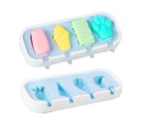 Stampo creativo per ghiaccioli, mini stampi per ghiaccioli con usi versatili e forme carine, silicone alimentare per garantire sicurezza e d
