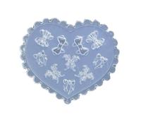 Stampo creativo per nail art in silicone, kit di stampaggio per goffratura, accessori per unghie