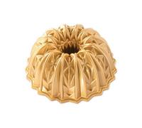 Nordic Ware Stampo per torta Bundt Crystal Alluminio pressofuso Oro
