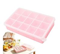 Stampo Cubetti Da Congelatore - 15 Scomparti Forme per Congelare Cocktail e Bevande | Vaschetta Ghiaccio | per Casa Appartamento Cucina Hotel Agriturismo Feste Serate in Famiglia Incontri tra Amici