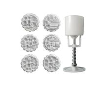 Stampo da dessert con personaggi stampino per dolci a mano per biscotti e dessert, strumento di cottura per festival di metà autunno, stampo per biscotti e stampini per pasticceria per matrimoni