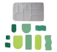Stampo da forno adatto per bambini, adatto per dolcetti fatti a mano, in silicone per uso alimentare, compatibile con forno a microonde