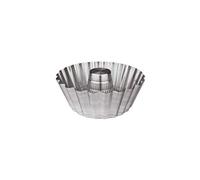 STAMPO DA FORNO IN ALLUMINIO RUOTO FORMA BABA' C/CONO CIAMBELLA BUDINO TORTE RUSTICI - Ø cm.28 - H cm.10