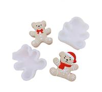 Stampo Da Forno In Silicone Per Orsetto Natale Torte Biscotti Cioccolato Riutilizzabile Regalo Le Vacanze Strumento Da Cucina Festival Stampo Torta Con Orso