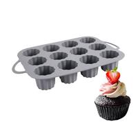 Stampo da forno in silicone: progettato per essere facile da usare anche per i nuovi utenti, questa forma rende un dessert con una finitura stabile, stampo per torte in silicone per la cottura
