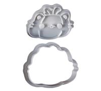 Stampo da forno per dessert, stampo da forno a forma di gatto fantasma di Halloween, stampo per goffratura, gadget da cucina per pasta di zucchero, cioccolato, formaggio, dessert