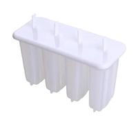 Stampo da Ghiaccioli a Barra | Utensili Riutilizzabili a 4 Cavità per Produrre | Forma da Cake Pop,Adatto a Caramelle, Budino, Gelatina, Frutta, Yogurt, Torta, Dessert, Congelatore, Biscotti, Campeggi