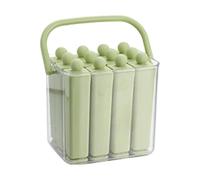 Stampo Da Ghiaccioli,Forma Lunga In Silicone Riutilizzabile | Stampo Da Cubetti Di Ghiaccio | Per Bere, Cibo, Frutta, Bevande, Campeggio, Picnic, Casa, Congelatore In Estate