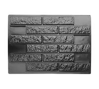 Stampo da Parete Forma Abs Plastica Cemento Finitrice Stampo Fai da Te Riciclabile Resistente All'Usura Pietre Miliari Stampi Pannelli A Parete Strumento di Sformatura per Giardino Cortile Casa Hotel