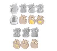 Stampo da scrivania in silicone flessibile per sagome scavate atmosfere luce festival decorazione domestica stampo