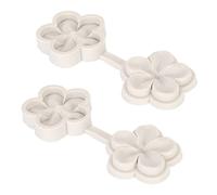Stampo da stampo di fondente in silicone stampi al cioccolato stampi da forno in stile fiore a microonde alimentazione non abbagliante flessibile per la decorazione di torte