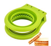 Stampo da taglio per sandwich - Sigillante non crosta in acciaio inox, strumento per dissolvenze a crosta rotonda | Sandwich Maker per il pranzo che i piatti per snack tavole di crepe P