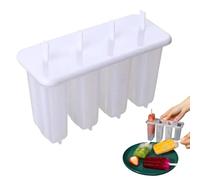 Stampo da | Utensili Riutilizzabili a 4 Cavità per Produrre | Forma da Cake Pop - Per Cioccolato, Budino, Gelatina, Frutta, Yogurt, Torta, Dessert, Biscotti, Alimenti, Conre, Campeggio