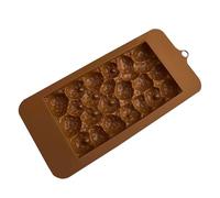 Stampo di cioccolato in silicone alla fragola, stampo fondente in silicone, stampo fondente di frutta per cioccolato, caramelle, torte, stampi per fare caramelle, stampo per gelatina a rilascio facile