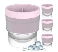 Stampo di di ghiaccioriutilizzabile - bevanda a, vassoio di ghiacciorotondo | in silicone per cocktail di vino di whisky, spiaggia per le vacanze da picnic cucina o celebrazione d