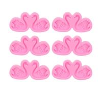 Stampo di fondente in silicone cigno 3d carino non stick bpa facile mormoratura a mano fale silicone fai -da -te per decorazione al cioccolato Decorazione di caramelle per