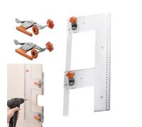 Stampo Di Precisione Per Scanalatura | Multifunzionale - Stampo Per Scanalatura A Forma Di L Per Armadio Nella Lavorazione Del Legno - Per Tecnici Del Mobile E Appaltatori Domestici