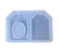 Stampo di rilascio facile dei gioielli del silicone con le superfici, C | Stampo multiuso in silicone per ciondoli per gioielli e progetti di decorazione di torte in varie forme divertenti