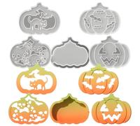 Stampo Di Silicone Di : Stampo Di Fabbricazione Da 5 Pz, Dessert Riutilizzabili E Di Sapone | Di Di Halloween, Vassoio Creativo In Silicone Per Bambini E Adulti