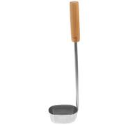 Stampo Ellittico per Snack Fritti da Casa in Acciaio Inox, Cucina | Argento, Robusto e Poco Deformabile, per Polpette di Gamberi e Gnocchi Fritti, Uso in Cucina