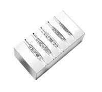 Stampo ergonomico con struttura ad anelli in acciaio, adatto per una comoda incisione a stella, riduce l'affaticamento nella creazione di gioielli