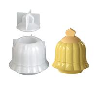 Stampo flessibile del contenitore del silicone con progettazione di facile rilascio per progetti di resina personalizzati Stampo in silicone per scatole regalo