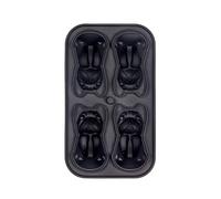 Stampo flessibile in silicone a forma di cane stampo per ghiaccio a tema animale per amante pratico strumento da cucina flessibile e facile da pulire