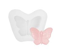 Stampo flessibile in silicone a forma di farfalla e nuvola, antiaderente, facile da pulire, per whisky, cocktail, piccolo vassoio per congelatori