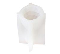 Stampo flessibile in silicone a forma di ragazza vestito da fiore stampi profumati aromaterapie che fanno ornamento fatto a mano fiore vestito ragazza stampo