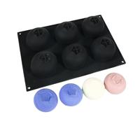 Stampo flessibile in silicone per torte, utensili da forno, per alimenti, resistente al calore, stampi per torte, budini, gel, biscotti, cucina, ristorante, superficie antiaderente, leggero e