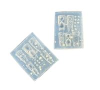Stampo Flessibile Per Unghie Chiodi A Clessidra Con Strumento Goffratura Stampo Artistico Unghie Floreale Clessidra