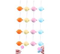 Stampo for Ghiaccio Riutilizzabile A Forma Di Lecca-lecca, Creatore Di Ghiaccioli In Silicone - Ghiaccioli Creativi Fai-da-te Facile Rilascio Con Bastoncini Di Lecca-lecca(16pcs)