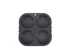 Stampo For Hamburger In Silicone - Teglia For Panini Antiaderente For Uso Alimentare For La Cucina Domestica Bakeware For Pane Senza BPA, Riutilizzabile Sicura For Il Forno