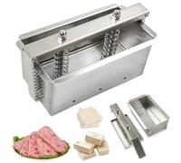Stampo For Pressa For Carne In Acciaio Inossidabile Con Molla Di Compressione, Piastra Di Base Rimovibile, Facile Da Pulire, Perfetto For Carne Di Maiale, Manzo(1.5kg)